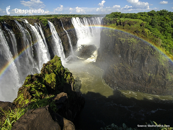 Viktoriiny vodopády (Zimbabwe)