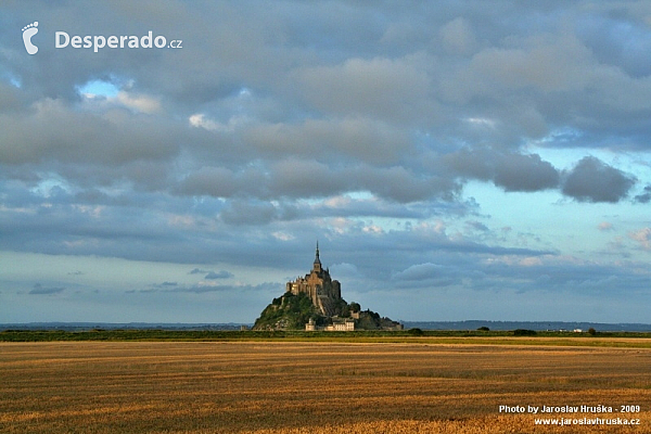 Mont-Saint-Michel v Normandii (Francie)