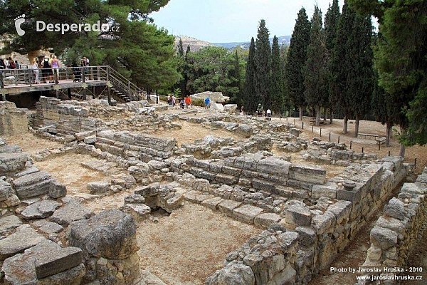 Knossos na Krétě (Řecko)