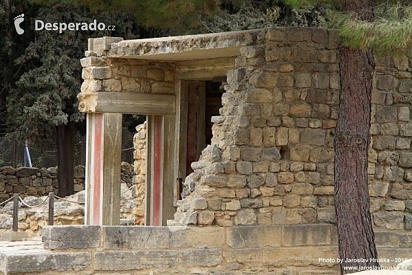 Knossos na Krétě (Řecko)