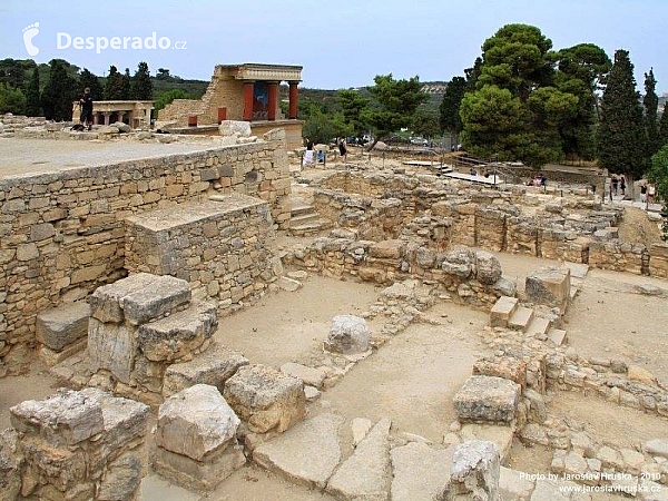 Knossos na Krétě (Řecko)
