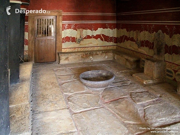 Knossos na Krétě (Řecko)