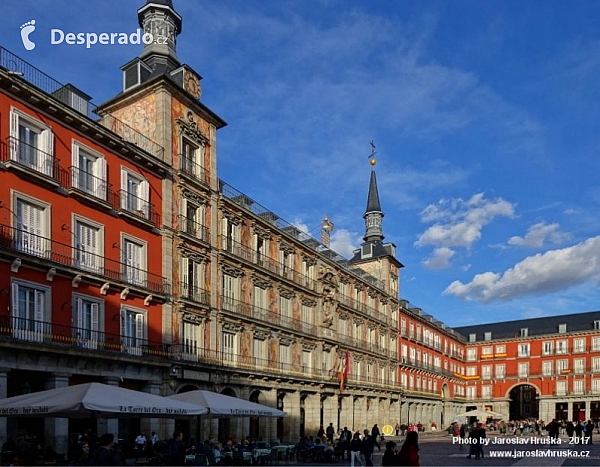Plaza Mayor v Madridu (Španělsko)