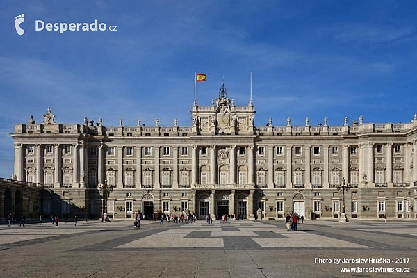 Královský palác v Madridu (Španělsko)
