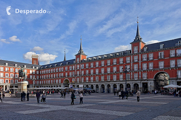 Plaza Mayor v Madridu (Španělsko)