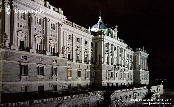 Královský palác v Madridu (Španělsko)