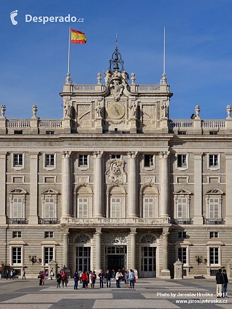 Královský palác v Madridu (Španělsko)