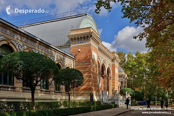 Park Retiro (Parque del Buen Retiro) v Madridu (Španělsko)