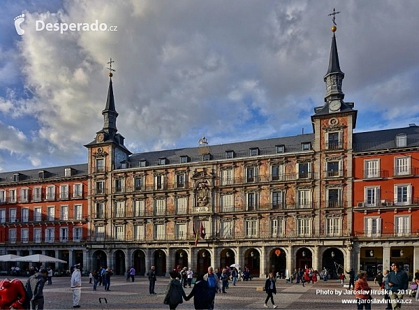 Plaza Mayor v Madridu (Španělsko)