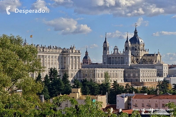 Královský palác v Madridu (Španělsko)