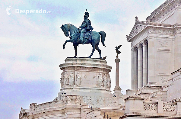 Altare della Patria v Římě (Itálie)