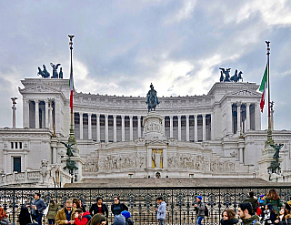 Altare della Patria v Římě (Itálie)