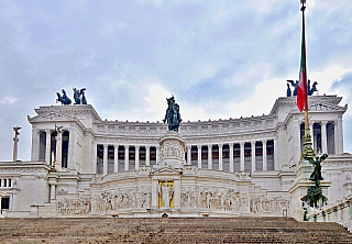 Altare della Patria v Římě (Itálie)