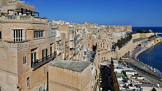 Upper Barrakka Gardens ve Vallettě (Malta)