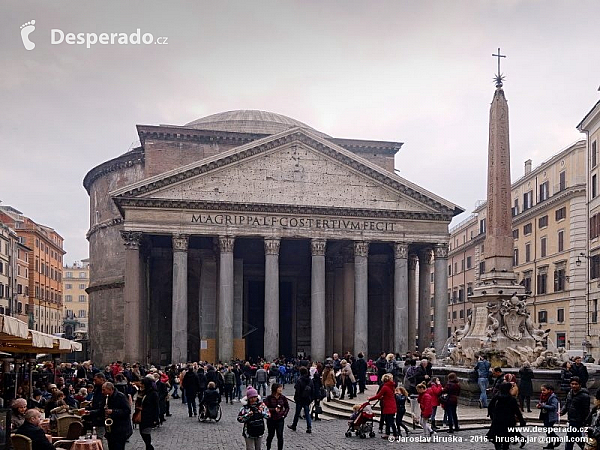 Pantheon v Římě (Itálie)