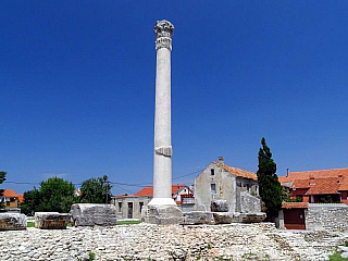 Rimski Hram - antické památky v Nin (Chorvatsko)