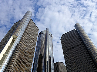 Budovy General Motors v Detroitu
