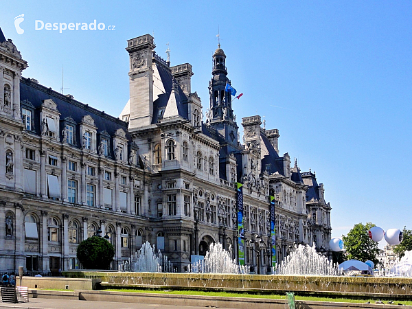 Hotel de Ville - Pařížská radnice (Francie)