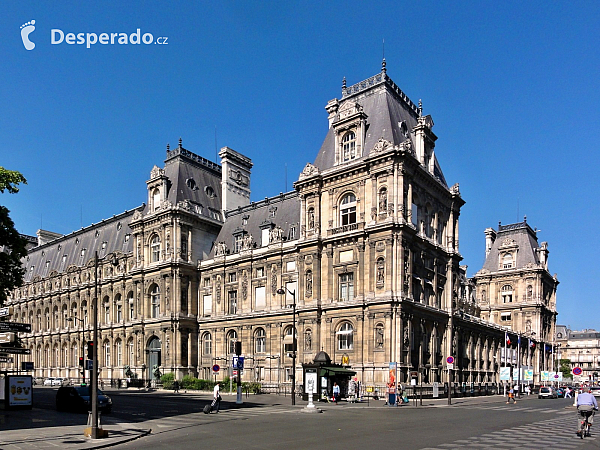 Hotel de Ville - Pařížská radnice (Francie)