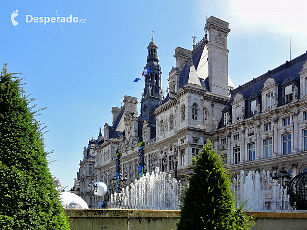 Hotel de Ville - Pařížská radnice (Francie)