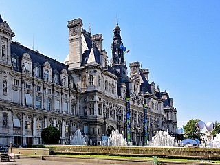 Pařížská radnice – Hotel de Ville (Francie)