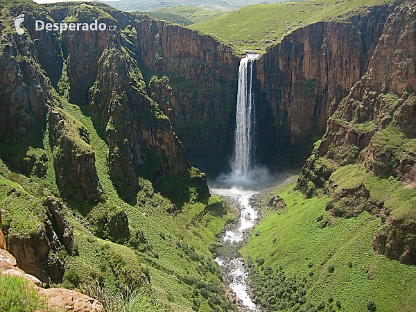 Vodopád Maletsunyane (Lesotho)