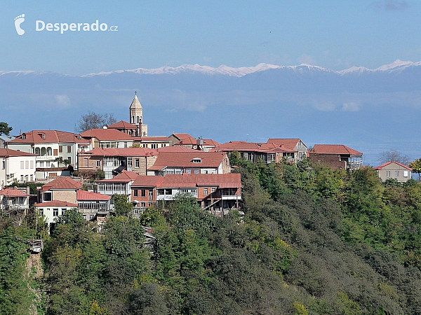 Pohled na Sighnaghi (Gruzie)