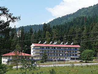 Fungující hotel, Shovi (Gruzie)