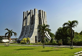 Památník a mauzoleum Kwame Nkrumah v Accra (Ghana)
