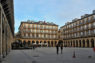 Constitución Plaza v San Sebastian (Španělsko)