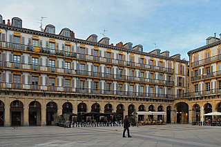 Constitución Plaza v San Sebastian (Španělsko)
