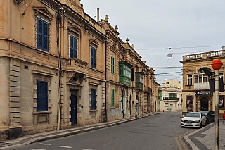Centrum městečka Mosta (Malta)