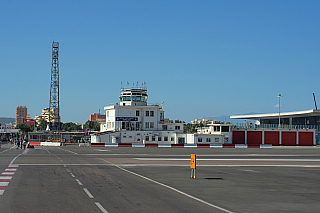 Letiště na Gibraltaru (Velká Británie)