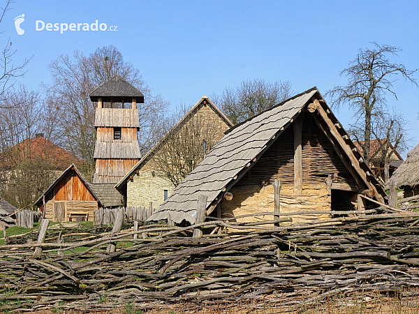 Archeoskanzen Modrá (Česká republika)