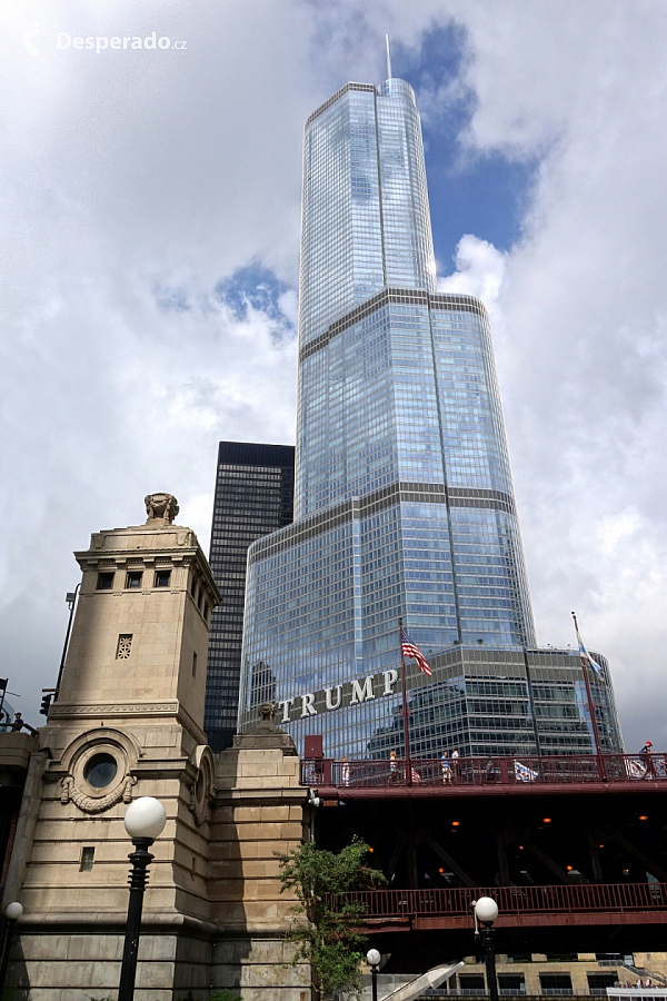 Mrakodrap Trump International Hotel and Tower v Chicagu (Illinois - USA)