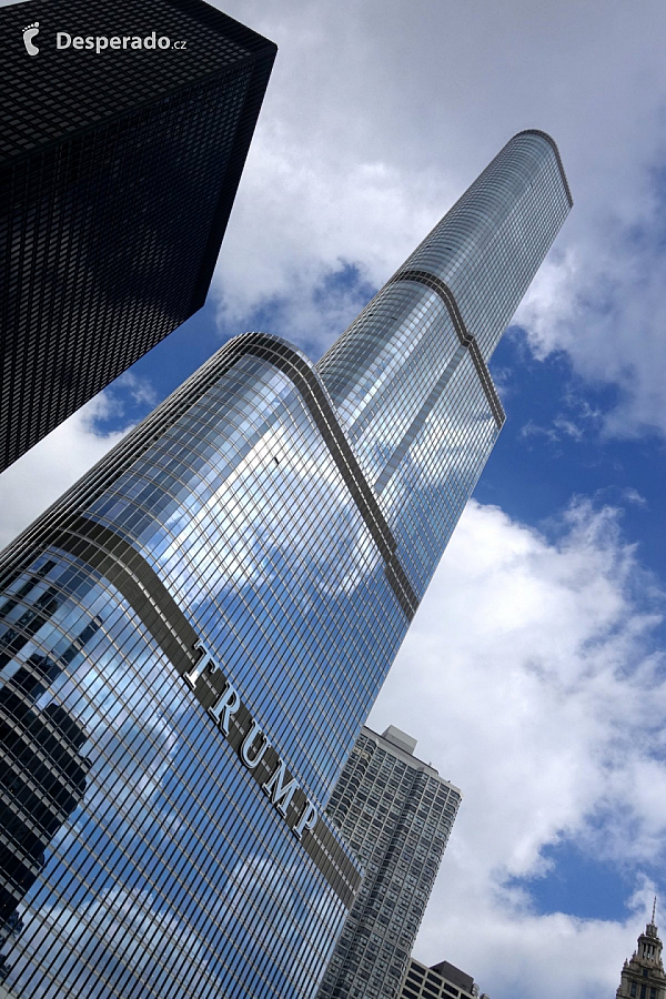 Mrakodrap Trump International Hotel and Tower v Chicagu (Illinois - USA)