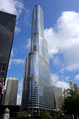 Mrakodrap Trump International Hotel and Tower v Chicagu (Illinois - USA)