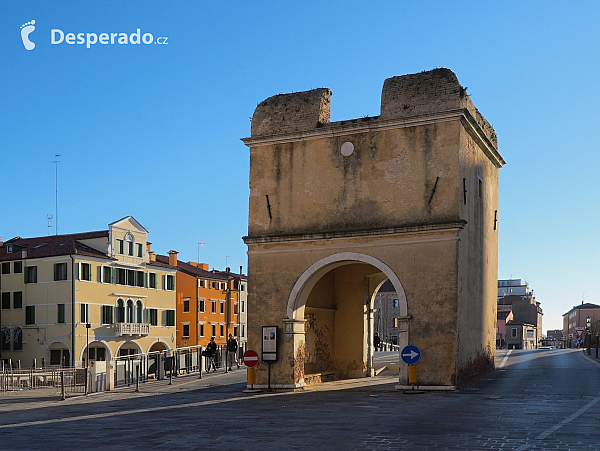 Porta Garibaldi o Torre Santa Maria (Chioggia - Itálie)