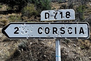 Prostřílené značky (Korsika)