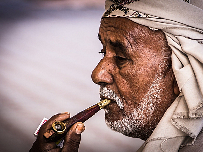 Starý arabský muž (Spojené arabské emiráty)