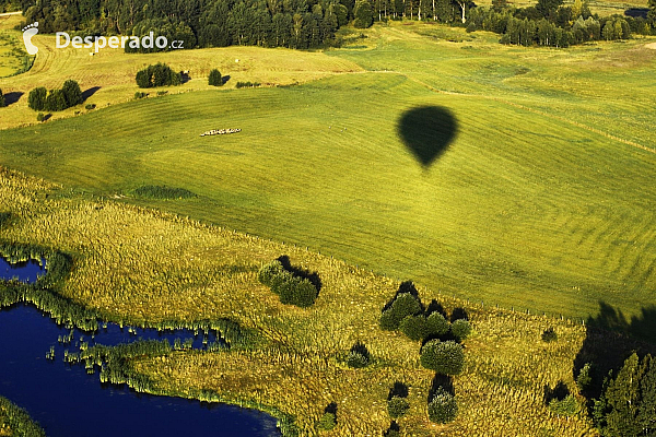 Horkovzdušný balón nad Litvou