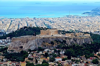 Athény a Akropole (Řecko)