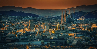 Sagrada Família v Barceloně (Španělsko)