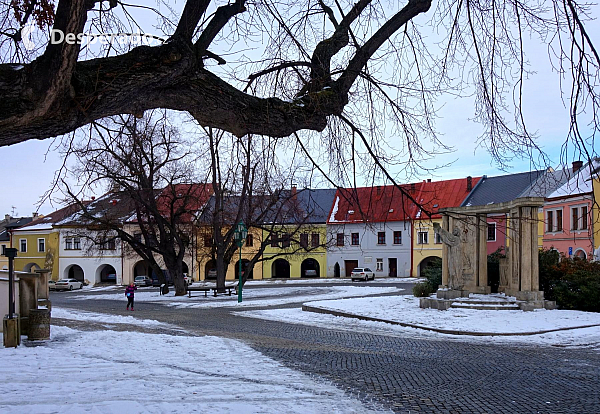 Horní náměstí v Přerově (Česká republika)