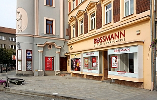 Náměstí T.G. Masaryka v Přerově (Česká republika)