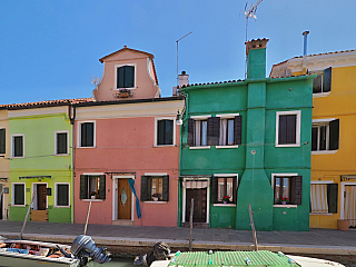 Ostrov Burano (Itálie)