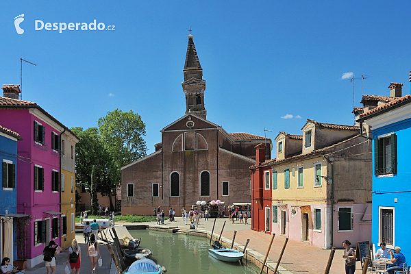 Ostrov Burano (Itálie)