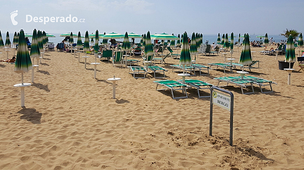 Pláž pro Appartamenti Bergo v Lido di Jesolo (Itálie)