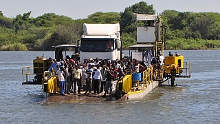 Přívoz přes řeku (Zambie)
