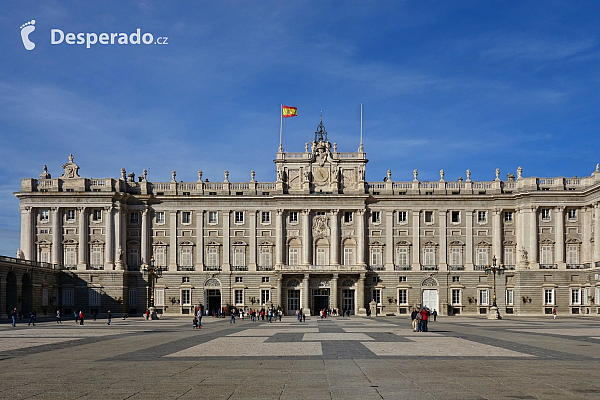 Královský palác v Madridu (Španělsko)